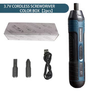 ToolBase 3.6V Cordless Electric Screwdriver Set